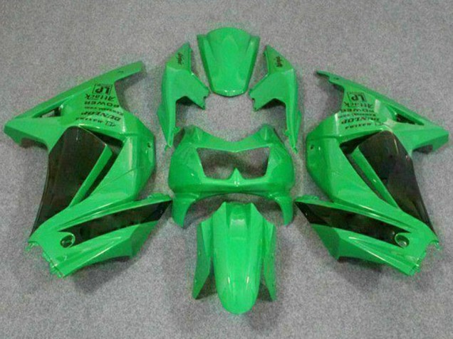 Kawasaki EX250 Motorrad Verkleidung 2008-2012 - Grun Schwarz
