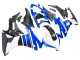 Honda CBR500R Motorrad Verkleidung 2013-2015 - Blau Weiss Matt Schwarz