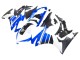 Honda CBR500R Motorrad Verkleidung 2013-2015 - Blau Weiss Matt Schwarz