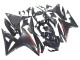 Honda CBR500R Motorrad Verkleidung 2016-2018 - Schwarzes Carbonfaser Rot