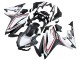 Honda CBR500R Motorrad Verkleidung 2016-2018 - Weiss Rot Matt Schwarz