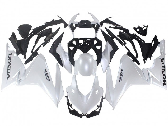 Honda CBR500R Motorrad Verkleidung 2022-2023 - Perl Weiss