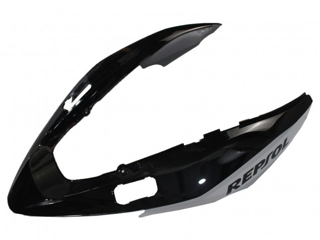 Honda VFR 800 Motorrad Verkleidung 2002-2013 - Silber Glanzendes Schwarz Repsol