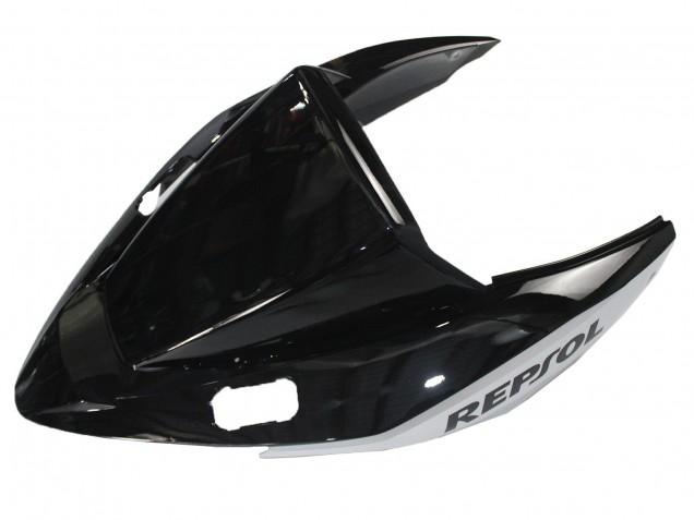 Honda VFR 800 Motorrad Verkleidung 2002-2013 - Silber Glanzendes Schwarz Repsol