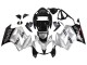 Honda VFR 800 Motorrad Verkleidung 2002-2013 - Silber Glanzendes Schwarz Repsol