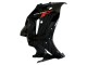 Suzuki GSX650F Motorrad Verkleidung 2008-2013 - Glanzendes Schwarz