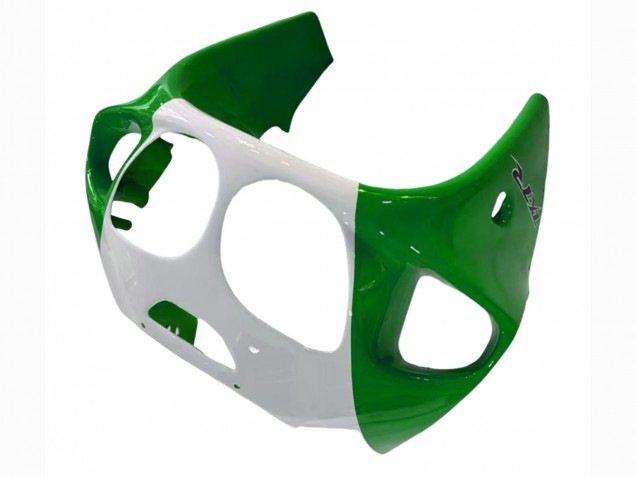 Kawasaki ZX7R Motorrad Verkleidung 1996-2003 - Weiss Grun Schwarz