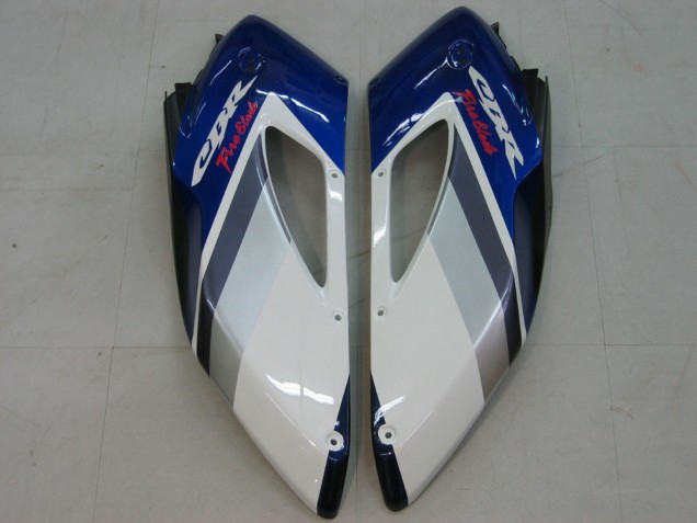 Honda CBR1000RR Motorrad Verkleidung 2004-2005 - Weiss Blau Glanzendes Schwarz Fireblade