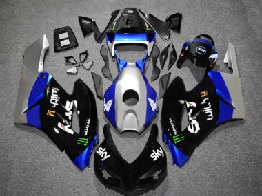 Honda CBR1000RR Motorrad Verkleidung 2004-2005 - Silber Blau Glanzendes Schwarz Grun Monster Sky