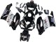 Honda CBR1000RR Motorrad Verkleidung 2004-2005 - Glanzendes Schwarz Weiss West