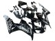 Honda CBR1000RR Motorrad Verkleidung 2006-2007 - Glanzendes Schwarz Gold SevenStars