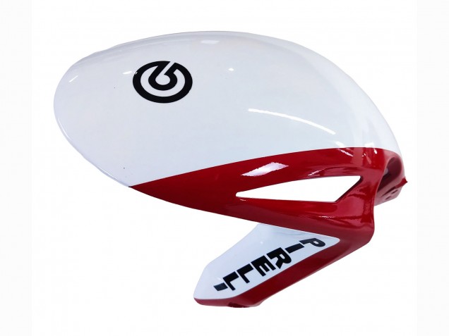 Honda CBR1000RR Motorrad Verkleidung 2008-2011 - Weiss Rot Glanzendes Schwarz Rennen 24