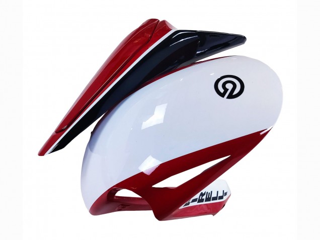 Honda CBR1000RR Motorrad Verkleidung 2008-2011 - Weiss Rot Glanzendes Schwarz Rennen 24