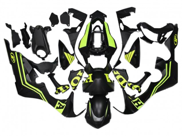 Honda CBR1000RR Motorrad Verkleidung 2017-2023 - Matt Schwarz Gelb