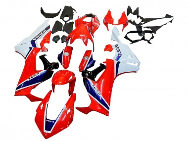 Honda CBR1000RR Motorrad Verkleidung Kit 2017-2023 - Weiss Rot Blau