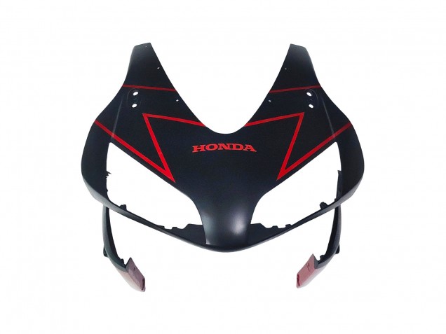 Honda CBR600RR Motorrad Verkleidung 2003-2004 - Rot Glanzendes Schwarz Matt Schwarz