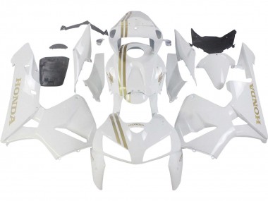 Honda CBR600RR Motorrad Verkleidung 2005-2006 - Weiss Gold