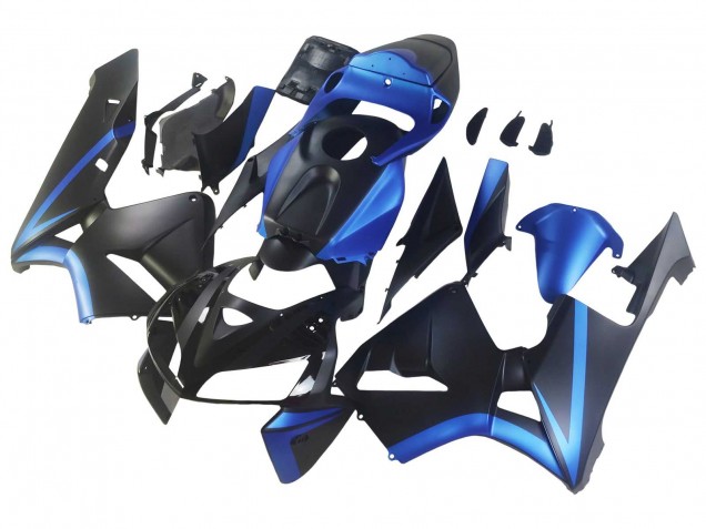 Honda CBR600RR Motorrad Verkleidung 2005-2006 - Schwarz Blau