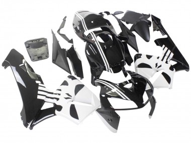 Honda CBR600RR Motorrad Verkleidung 2005-2006 - Schwarz Weiss