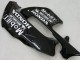 Honda CBR600RR Motorrad Verkleidung 2005-2006 - Glanzendes Schwarz Weiss West