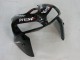 Honda CBR600RR Motorrad Verkleidung 2005-2006 - Glanzendes Schwarz Weiss West