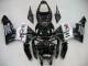 Honda CBR600RR Motorrad Verkleidung 2005-2006 - Glanzendes Schwarz Weiss West