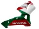 Honda CBR600RR Motorrad Verkleidung 2005-2006 - Rot Weiss Grun