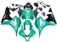 Honda CBR600RR Motorrad Verkleidung 2007-2008 - Grun Glanzendes Schwarz