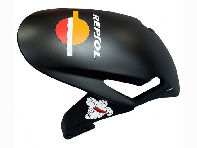 Honda CBR600RR Motorrad Verkleidung 2007-2008 - Matt Schwarz Orange Rot Rossi Repsol 46
