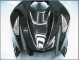 Honda CBR600RR Motorrad Verkleidung 2007-2008 - Glanzendes Schwarz Weiss West