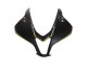 Honda CBR600RR Motorrad Verkleidung 2009-2012 - Matt Schwarz Gold