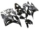 Honda CBR600RR Motorrad Verkleidung 2009-2012 - Glanzendes Schwarz Matt Schwarz