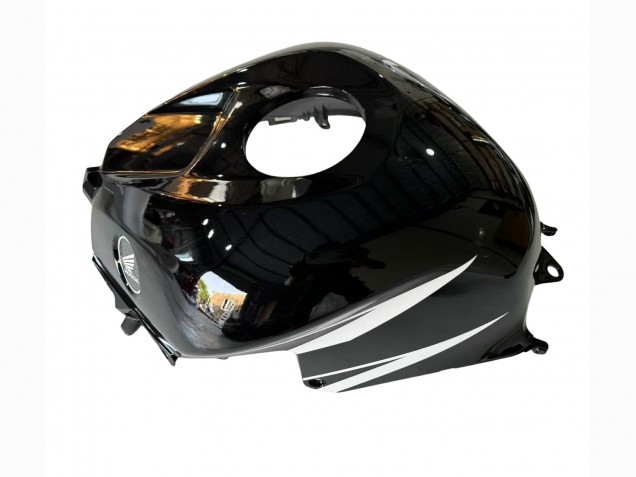 Honda CBR600RR Motorrad Verkleidung Kit 2013-2023 - Weiss Glanzendes Schwarz