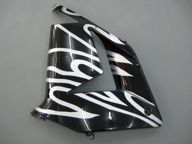 Kawasaki ZX10R Motorrad Verkleidung 2004-2005 - Schwarz Weiss