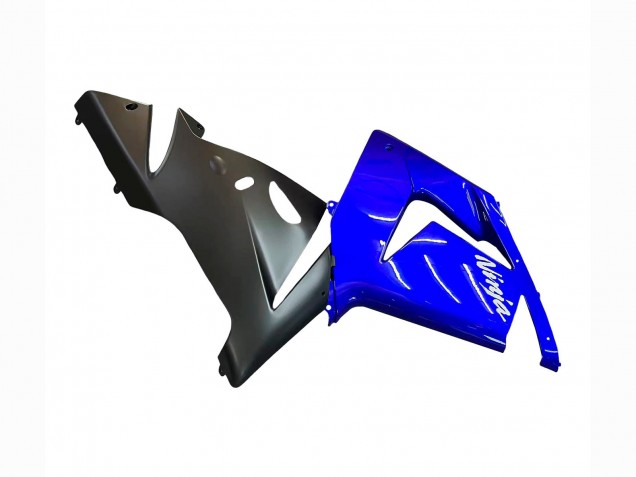 Kawasaki ZX10R Motorrad Verkleidung 2004-2005 - Blau Schwarz Ninja