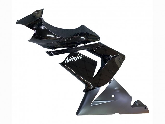 Kawasaki ZX10R Motorrad Verkleidung 2004-2005 - Glanzendes Matt Schwarz Ninja
