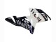 Kawasaki ZX10R Motorrad Verkleidung 2004-2005 - Weiss Schwarz West Ninja