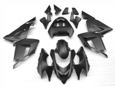 Kawasaki ZX10R Motorrad Verkleidung 2004-2005 - Matt Schwarz