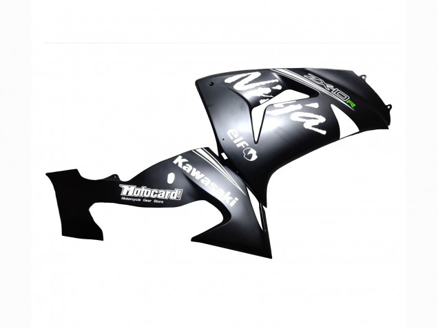 Kawasaki ZX10R Motorrad Verkleidung 2006-2007 - Matt Schwarz