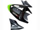 Kawasaki ZX10R Motorrad Verkleidung 2006-2007 - Grun Schwarz Elf Touch4 3M