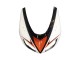 Kawasaki ZX10R Motorrad Verkleidung 2006-2007 - Weiss Orange Schwarz