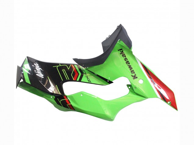 Kawasaki ZX10R Motorrad Verkleidung 2021-2025 - Grun Schwarz Rot