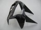 Kawasaki ZX6R Motorrad Verkleidung 2003-2004 - Glanzendes Schwarz