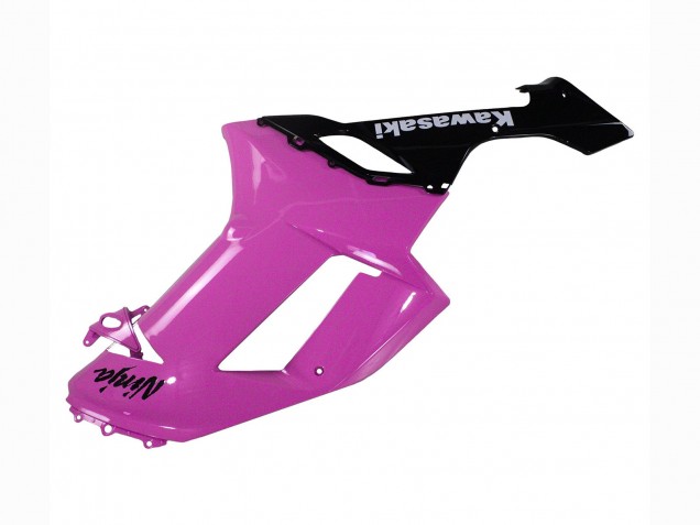 Kawasaki ZX6R Motorrad Verkleidung 2007-2008 - Schwarz Rosa Ninja