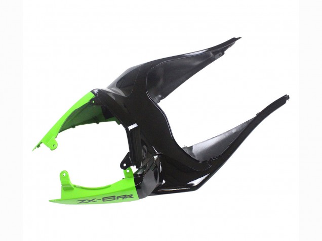 Kawasaki ZX6R Motorrad Verkleidung 2009-2012 - Grun Glanzendes Schwarz Gelb Weiss Rot Elf Monster