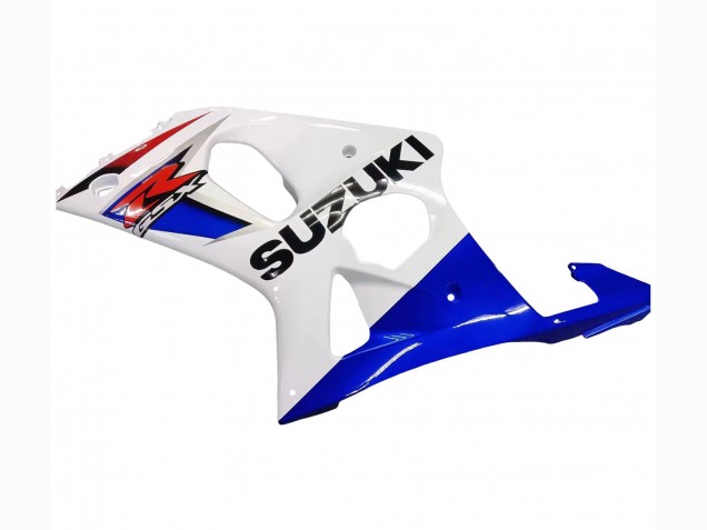 Suzuki GSXR1000 Motorrad Verkleidung 2000-2002 - Weiss Blau Rot