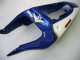 Suzuki GSXR1000 Motorrad Verkleidung 2000-2002 - Gelb Dunkel Blau Weiss Motul Corona