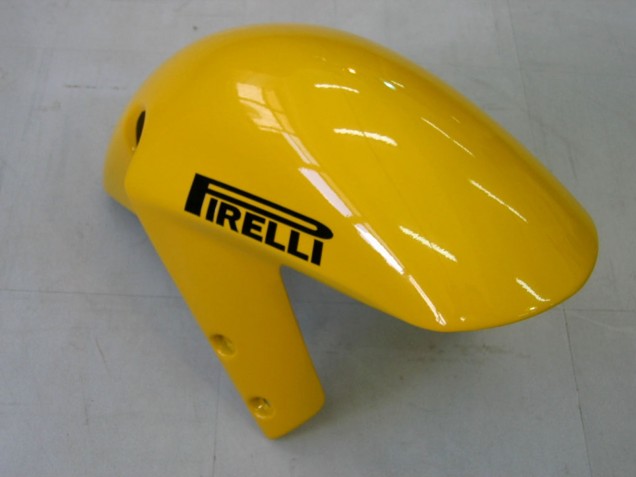 Suzuki GSXR1000 Motorrad Verkleidung 2000-2002 - Gelb Dunkel Blau Weiss Motul Corona