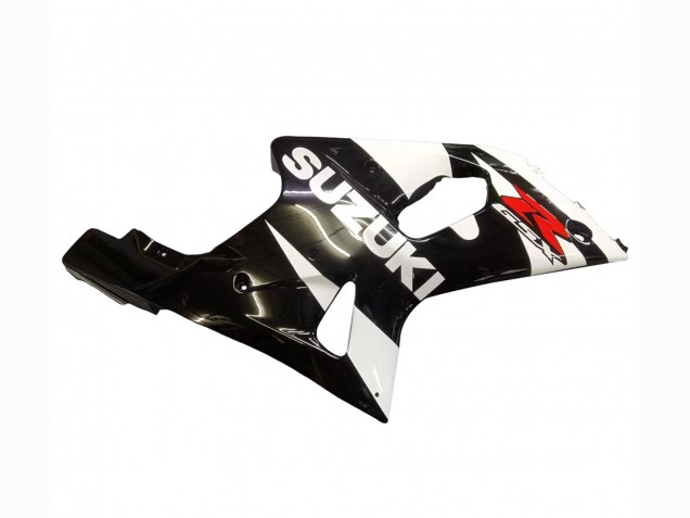 Suzuki GSXR1000 Motorrad Verkleidung 2000-2002 - Weiss Glanzendes Schwarz Rot