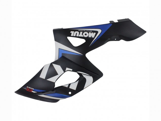 Suzuki GSXR 1000 Motorrad Verkleidung 2005-2006 - Schwarz Blau Weiss Motul